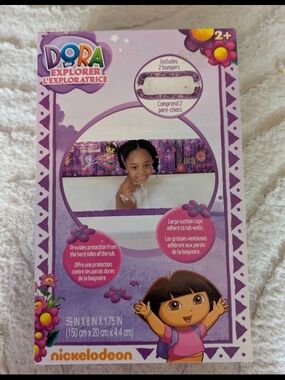 Nickelodeon Dora the Explorer Purple Bath Bumpers Brand New